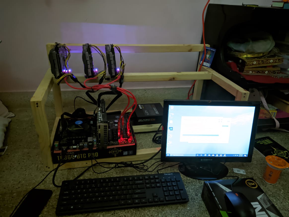 8-GPU Mining Rig Build | Bandaru Anil Kumar Swamy